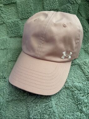 Under Armour Light Pink Women's Adjustable Baseball Cap